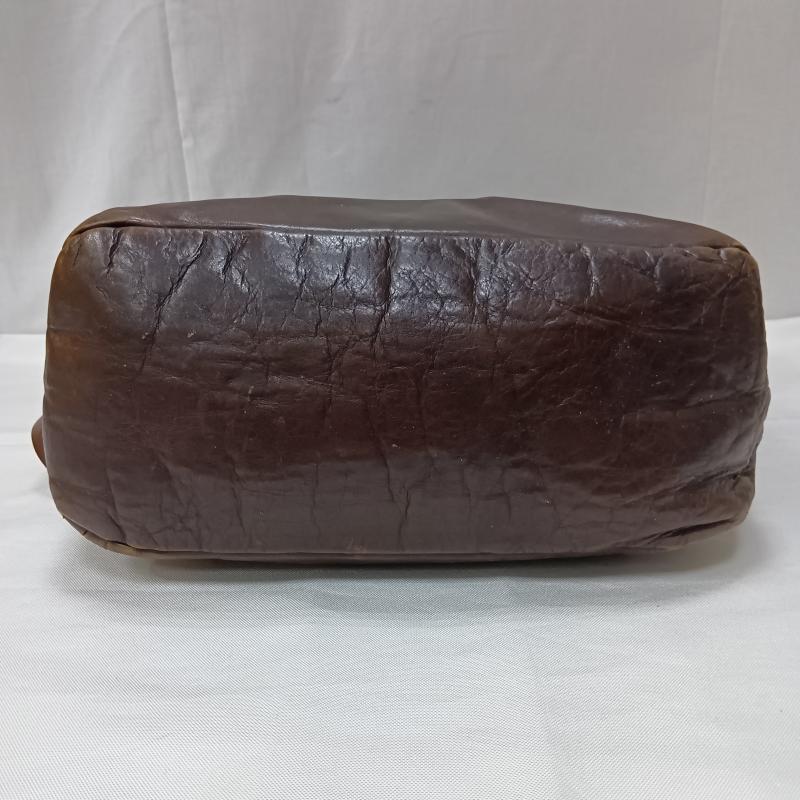 スオーロ SUOLO ショルダーバッグ ショルダーバッグ Normandy ショルダーバッグ 栃木レザー brown LEATHER BAG - 無地 茶 / ブラウン / brown メンズ USED 古着 中古 50165958