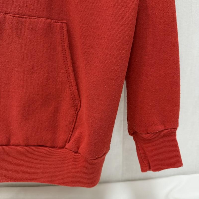 ヴィンテージ VINTAGE パーカー 長袖 sportswear by famous 80s カレッジプリントパーカー WISCONSIN red M USA製 M キャラクター X プリント 赤 / レッド / red メンズ USED 古着 中古 50165960