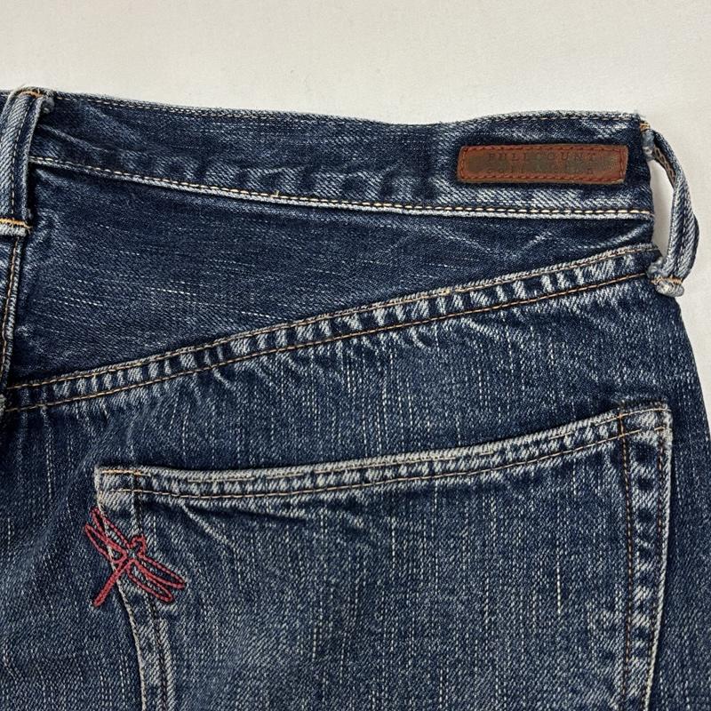 フルカウント FULLCOUNT パンツ デニム、ジーンズ UK-012 デニム テーパード パンツ 赤耳 セルビッジ 36インチ メンズ USED 古着 中古 50165971
