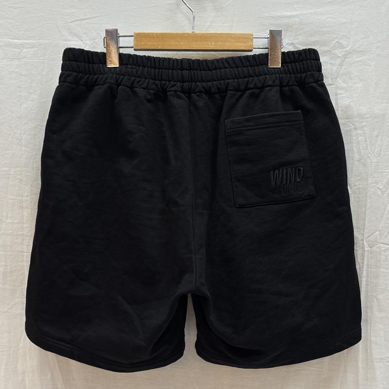 ウィンダンシー WIND AND SEA パンツ ショートパンツ WDS-O-ESS2-24-Q3-PT-01 SEA ロゴ スウェット ワイド ショートパンツ ショーツ XL 黒 / ブラック / black メンズ USED 古着 中古 50165972