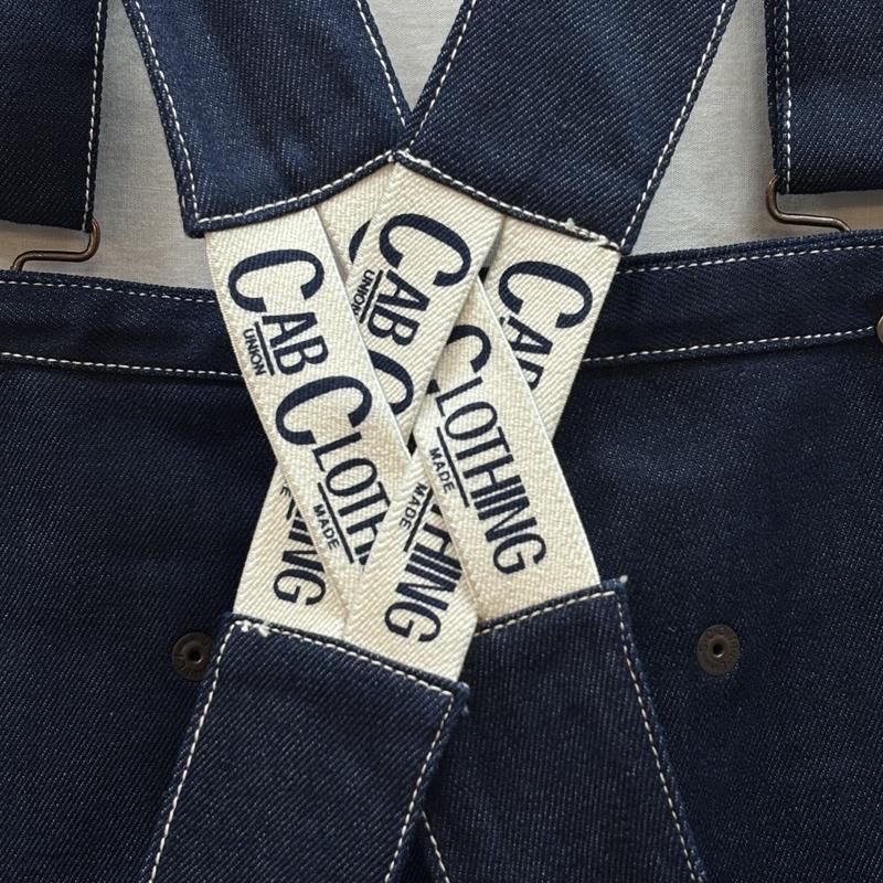 キャブクロージング CABCLOTHING サロペット・オーバーオール サロペット、オーバーオール LOT8223 デニム オーバーオール ローバック 42TALON SCOVILL - メンズ USED 古着 中古 50165973