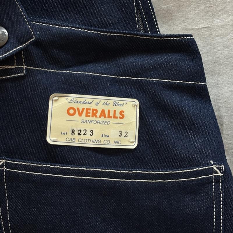 キャブクロージング CABCLOTHING サロペット・オーバーオール サロペット、オーバーオール LOT8223 デニム オーバーオール ローバック 42TALON SCOVILL - メンズ USED 古着 中古 50165973