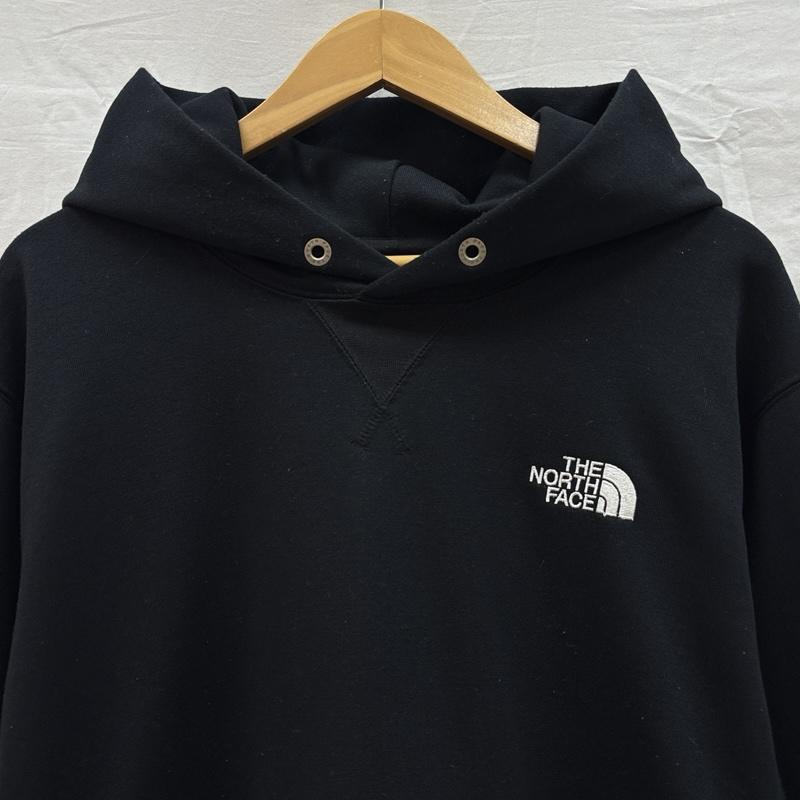 ザノースフェイス THE NORTH FACE パーカー 長袖 NT12141 スクエア ロゴ フーディ プルオーバー パーカー XL 黒 / ブラック / black メンズ USED 古着 中古 50165976