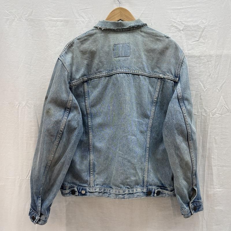 リーバイス Levi s ジャケット、上着 ジャンパー、ブルゾン 80年代 ビンテージ チュニジア製 70506-0214 デニム トラッカー ジャケット 80s VINTAGE L メンズ USED 古着 中古 50165979