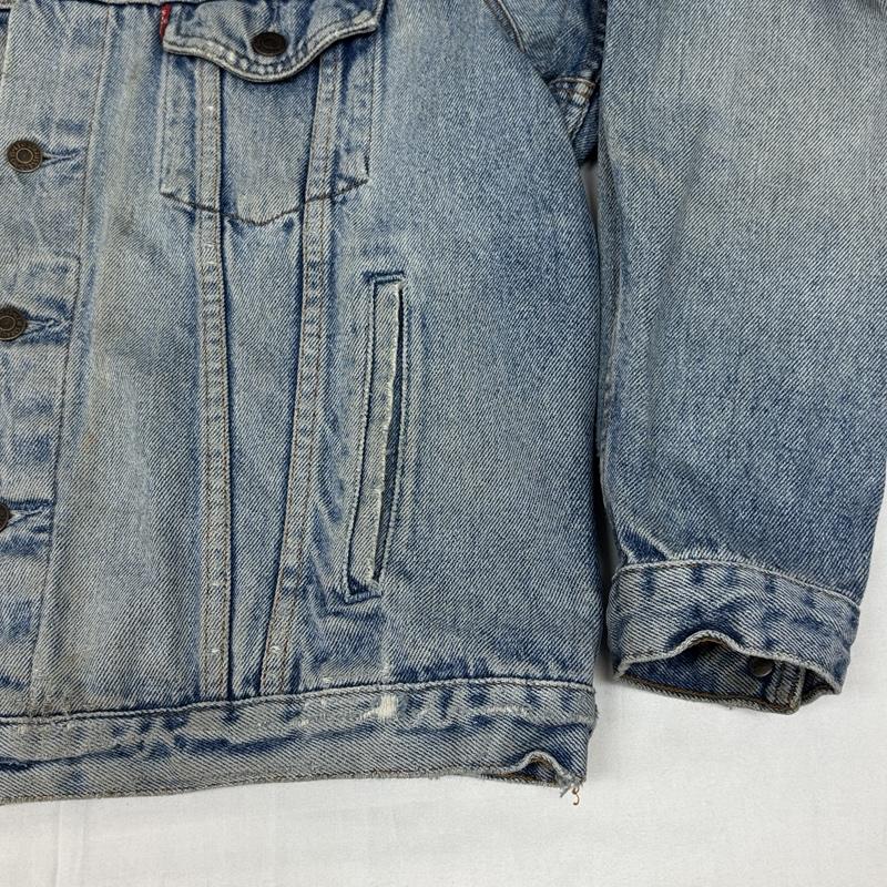 リーバイス Levi s ジャケット、上着 ジャンパー、ブルゾン 80年代 ビンテージ チュニジア製 70506-0214 デニム トラッカー ジャケット 80s VINTAGE L メンズ USED 古着 中古 50165979