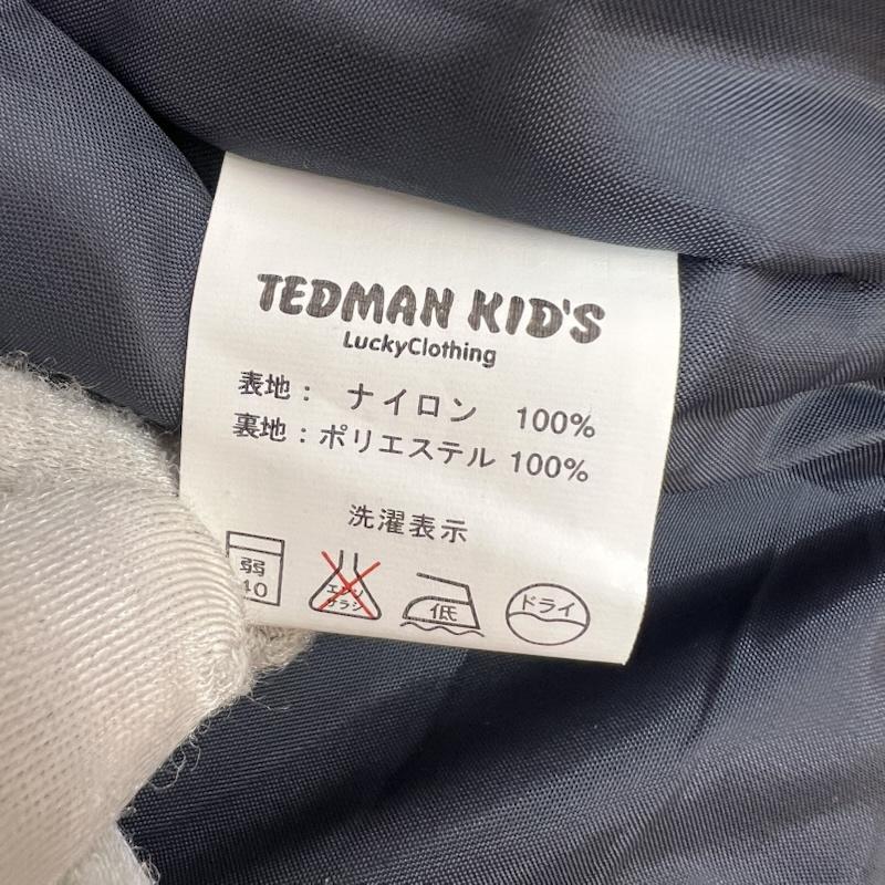テッドマン TEDMAN ジャケット、上着 フライトジャケット MA-1 フライトジャケット ロゴ 刺繍 ワッペン パッチ デビル L 紺 / ネイビー / navy ボーイズ USED 古着 中古 50165988