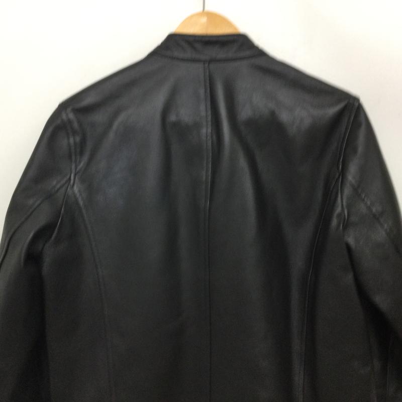 アーバンリサーチ URBAN RESEARCH ジャケット、上着 ライダース WH66-17M003 ピッグスキン シングルライダース レザージャケット 38 無地 黒 / ブラック / black メンズ USED 古着 中古 50165990
