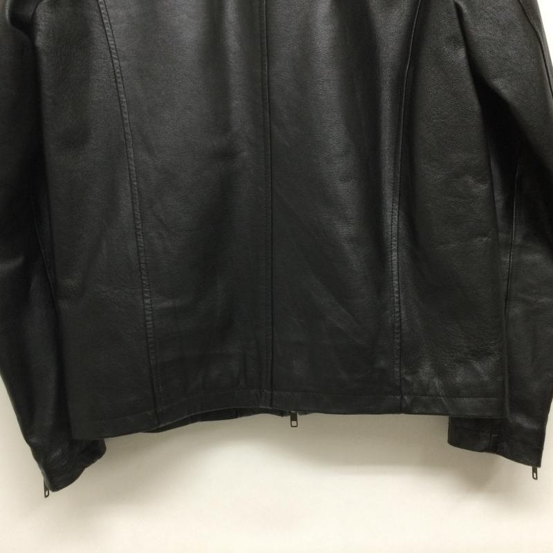 アーバンリサーチ URBAN RESEARCH ジャケット、上着 ライダース WH66-17M003 ピッグスキン シングルライダース レザージャケット 38 無地 黒 / ブラック / black メンズ USED 古着 中古 50165990