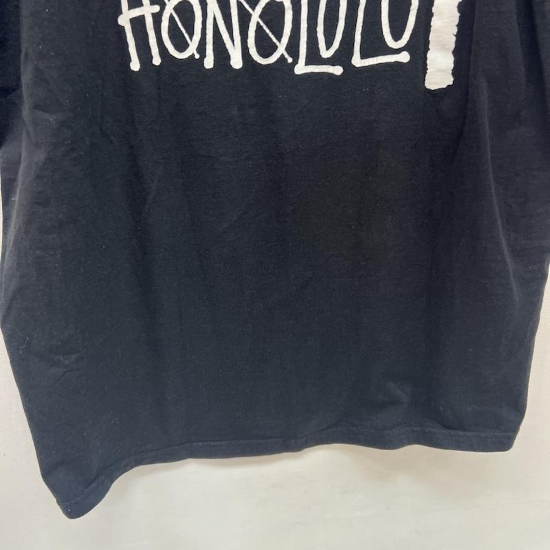 ステューシー STUSSY Tシャツ 半袖 ハワイ ホノルル限定 STOCK TEE ロゴ M 黒 / ブラック / black メンズ USED 古着 中古 50165991