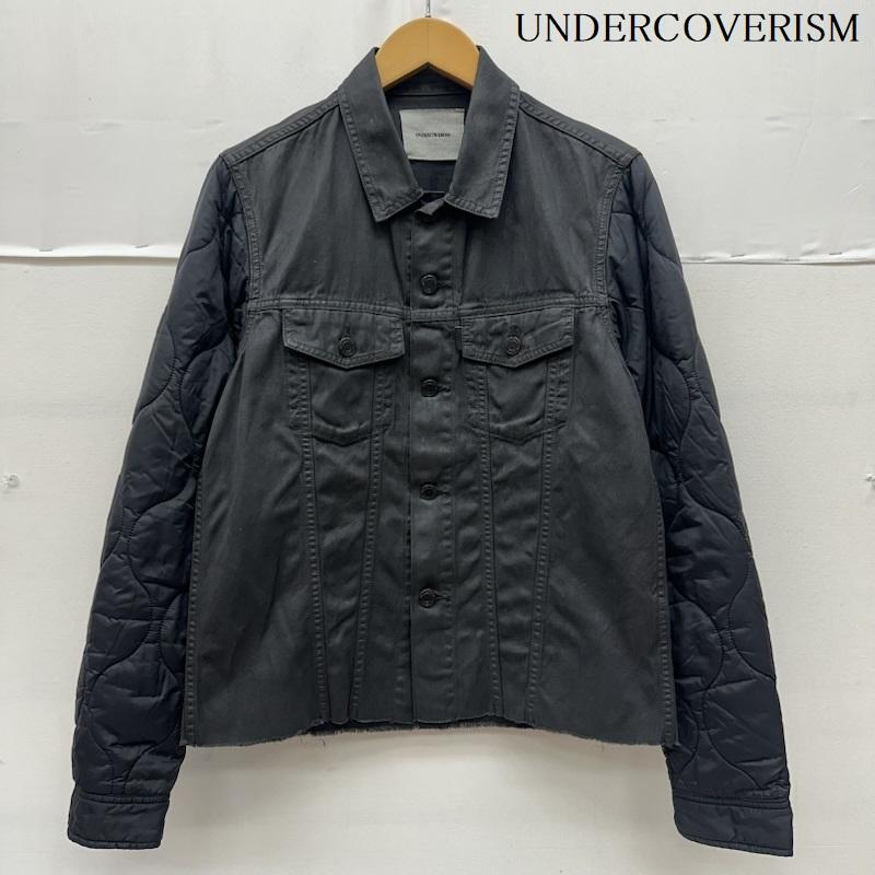 アンダーカバーイズム UNDERCOVERISM ジャケット、上着 ジャンパー、ブルゾン 袖 ダウン 切替 トラッカージャケット L4209 2 黒 / ブラック / black メンズ USED 古着 中古 50165992