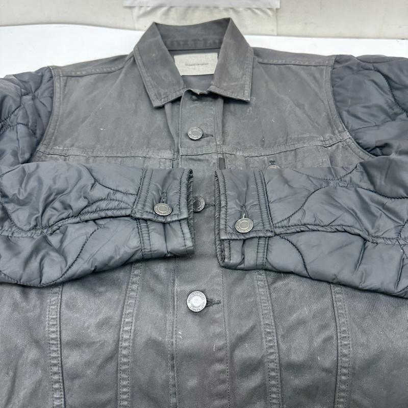 アンダーカバーイズム UNDERCOVERISM ジャケット、上着 ジャンパー、ブルゾン 袖 ダウン 切替 トラッカージャケット L4209 2 黒 / ブラック / black メンズ USED 古着 中古 50165992
