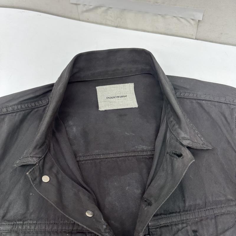 アンダーカバーイズム UNDERCOVERISM ジャケット、上着 ジャンパー、ブルゾン 袖 ダウン 切替 トラッカージャケット L4209 2 黒 / ブラック / black メンズ USED 古着 中古 50165992
