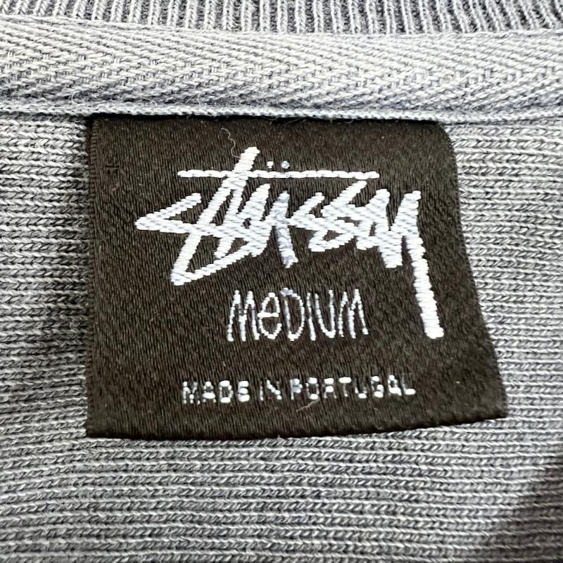 ステューシー STUSSY トレーナー 長袖 8ボール ピグメント スウェット トレーナー ロゴ M 青 / ブルー / blue メンズ USED 古着 中古 50165995