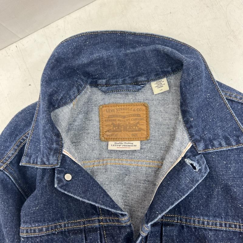 リーバイス Levi s ジャケット、上着 ジャンパー、ブルゾン タイプ1 デニム ジャケット 1st A3174-0002 L インディゴ / インディゴ / Indigo メンズ USED 古着 中古 50165996