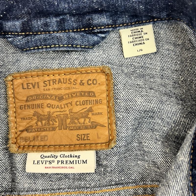 リーバイス Levi s ジャケット、上着 ジャンパー、ブルゾン タイプ1 デニム ジャケット 1st A3174-0002 L インディゴ / インディゴ / Indigo メンズ USED 古着 中古 50165996