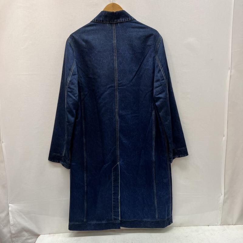 ディーゼル DIESEL コート コート一般 デニム 転写プリント ステンカラーコート XS メンズ USED 古着 中古 50165997