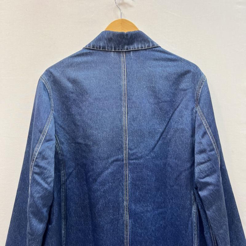 ディーゼル DIESEL コート コート一般 デニム 転写プリント ステンカラーコート XS メンズ USED 古着 中古 50165997
