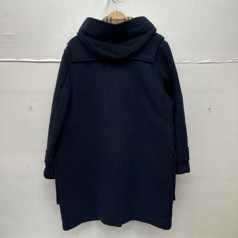 バーバリー BURBERRY コート コート一般 裏地 ノバチェック ウール ダッフル コート - 紺 / ネイビー / navy レディース USED 古着 中古 50165998