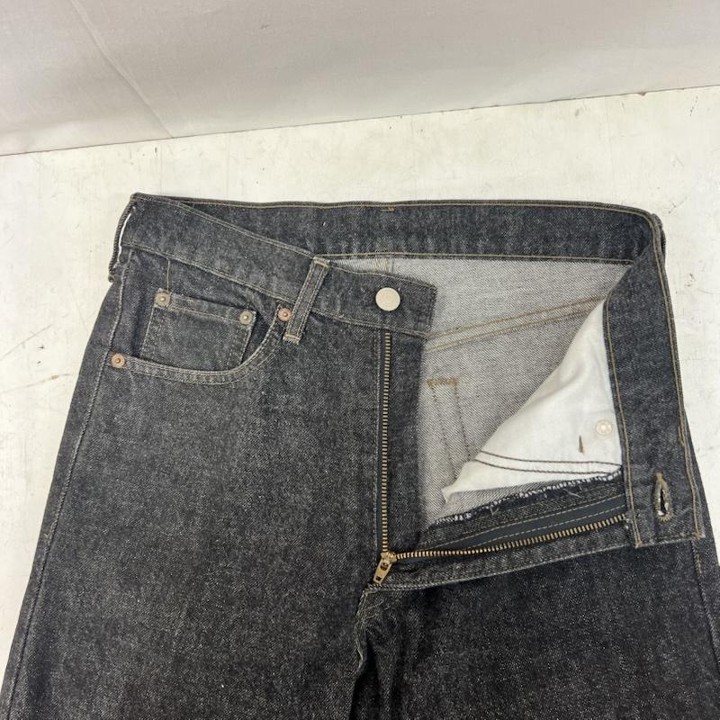 リーバイス Levi s パンツ デニム、ジーンズ 80s 日本製 603-0206 先染め ブラックデニム ヴィンテージ 30インチ 黒 / ブラック / black メンズ USED 古着 中古 50165999