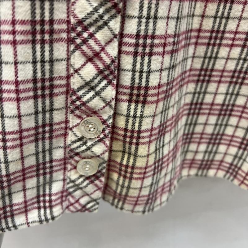 バーバリー・ブルーレーベル BURBERRY BLUE LABEL シャツ、ブラウス 長袖 ノバチェック 裾フレア シャツ ワンピ チュニック 38 レディース USED 古着 中古 50166001