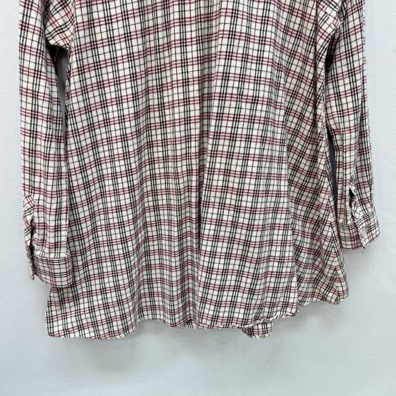 バーバリー・ブルーレーベル BURBERRY BLUE LABEL シャツ、ブラウス 長袖 ノバチェック 裾フレア シャツ ワンピ チュニック 38 レディース USED 古着 中古 50166001
