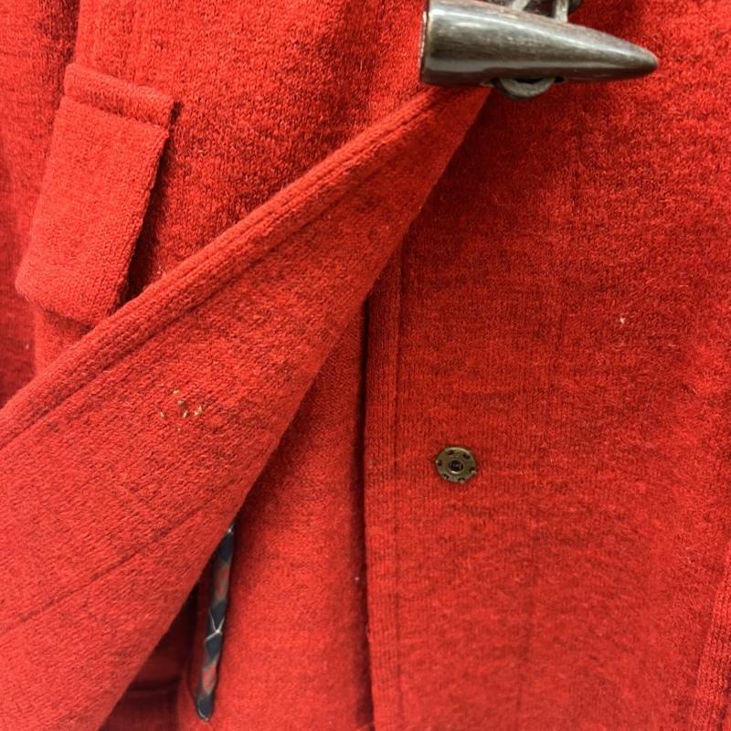 バーバリー・ブルーレーベル BURBERRY BLUE LABEL コート コート一般 ウール ニット ダッフルコート 38 赤 / レッド / red レディース USED 古着 中古 50166009