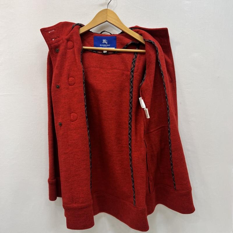 バーバリー・ブルーレーベル BURBERRY BLUE LABEL コート コート一般 ウール ニット ダッフルコート 38 赤 / レッド / red レディース USED 古着 中古 50166009