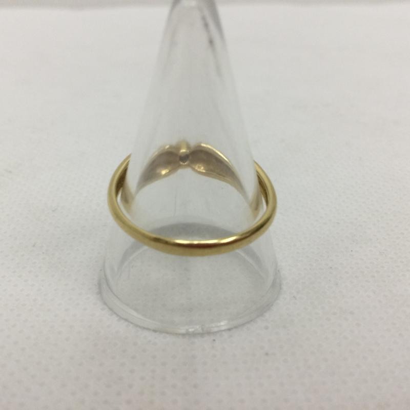 ティファニー TIFFANY&Co. アクセサリー 指輪 ダブルディアドロップ ダイヤモンド 18K ゴールド リング 15号 - 金 / ゴールド / gold color レディース USED 古着 中古 50166010