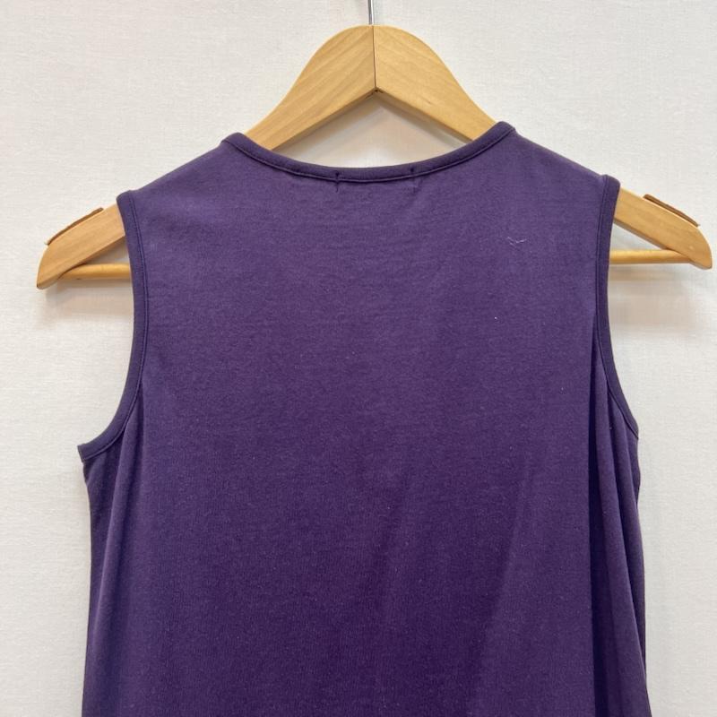 バーバリー BURBERRY ワンピース ひざ丈スカート ノバチェック 切替 ノースリーブ ワンピ 150cm 紫 / パープル / purple ガールズ USED 古着 中古 50166011
