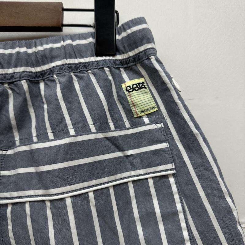 ビームス エスエスゼット BEAMS SSZ パンツ ワークパンツ、ペインターパンツ 22SS 瀬名PJ PANTS ストライプ イージー パジャマ パンツ 11-24-3341-139 S 紺 / ネイビー / navy X 白 / ホワイト / white メンズ USED 古着 中古 50166016
