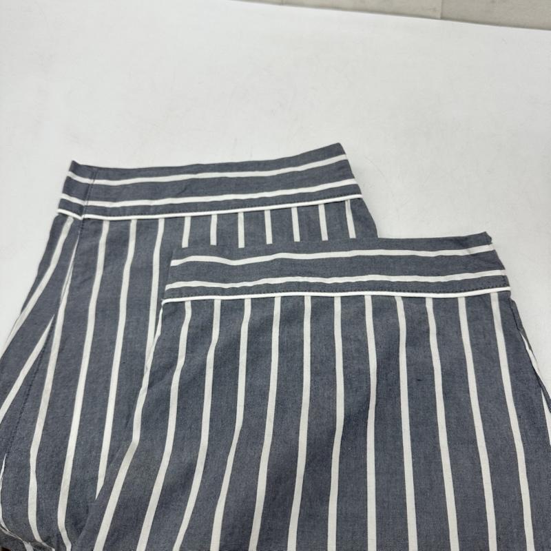 ビームス エスエスゼット BEAMS SSZ パンツ ワークパンツ、ペインターパンツ 22SS 瀬名PJ PANTS ストライプ イージー パジャマ パンツ 11-24-3341-139 S 紺 / ネイビー / navy X 白 / ホワイト / white メンズ USED 古着 中古 50166016