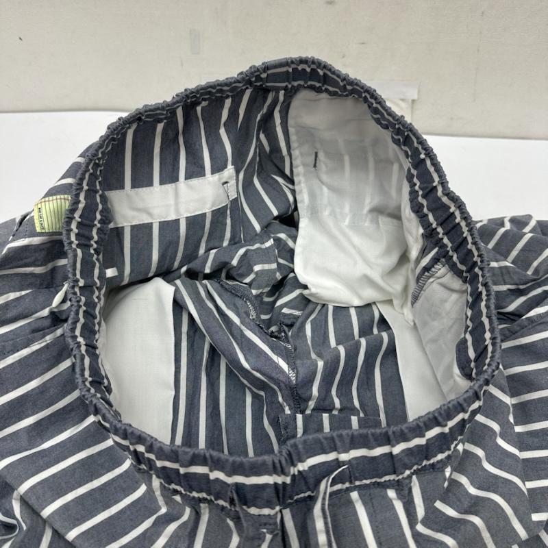 ビームス エスエスゼット BEAMS SSZ パンツ ワークパンツ、ペインターパンツ 22SS 瀬名PJ PANTS ストライプ イージー パジャマ パンツ 11-24-3341-139 S 紺 / ネイビー / navy X 白 / ホワイト / white メンズ USED 古着 中古 50166016