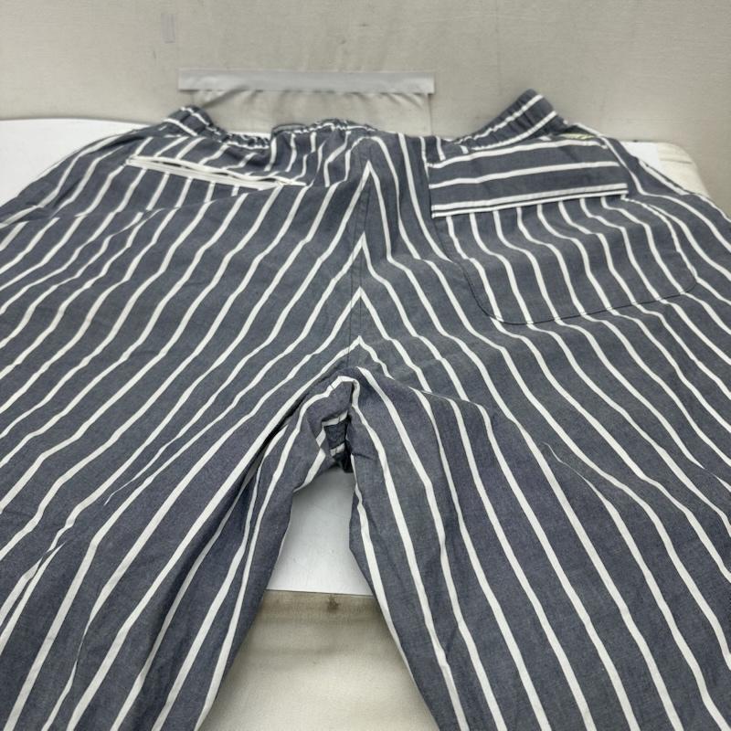 ビームス エスエスゼット BEAMS SSZ パンツ ワークパンツ、ペインターパンツ 22SS 瀬名PJ PANTS ストライプ イージー パジャマ パンツ 11-24-3341-139 S 紺 / ネイビー / navy X 白 / ホワイト / white メンズ USED 古着 中古 50166016