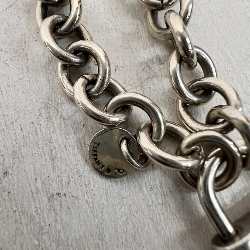ティファニー TIFFANY&Co. アクセサリー ブレスレット、バングル シルバー925 カデナロック チェーン ブレスレット - レディース USED 古着 中古 50166019