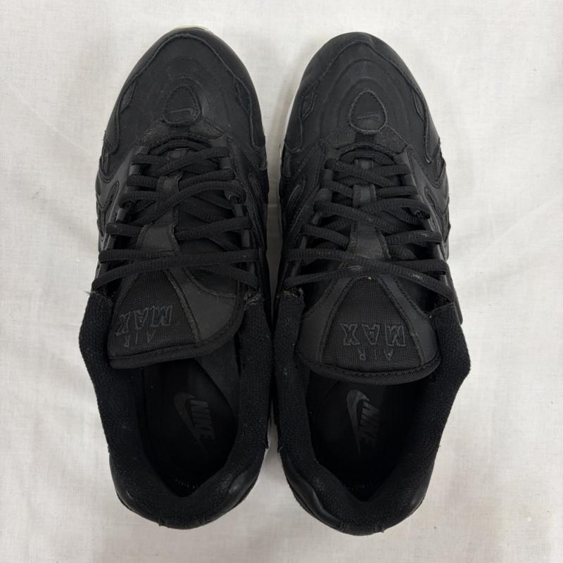 ナイキ NIKE スニーカー スニーカー AIR MAX エアマックス 96 レザー ロゴ ローカット スニーカー 26.5cm ロゴ、文字 黒 / ブラック / black X 白 / ホワイト / white メンズ USED 古着 中古 50166024