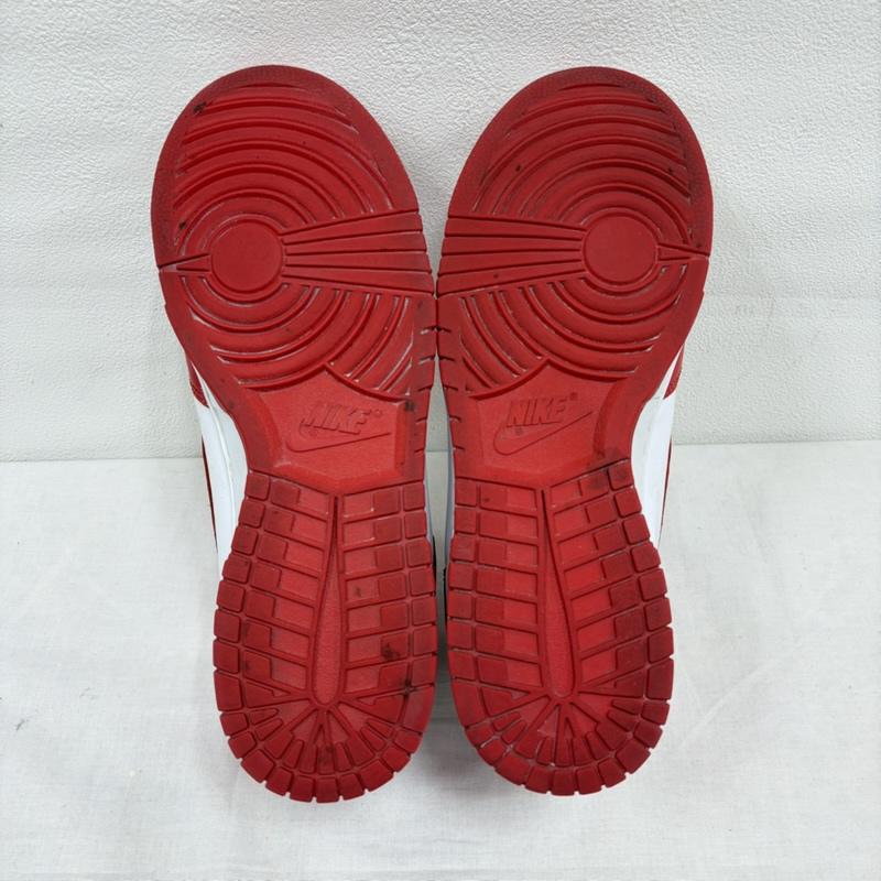ナイキ NIKE スニーカー スニーカー DUNK HI ダンク RETRO スニーカー DD1399-106 ハイカット Championship チャンピオンシップ 28.5cm ロゴ、文字 白 / ホワイト / white X 赤 / レッド / red メンズ USED 古着 中古 50166025