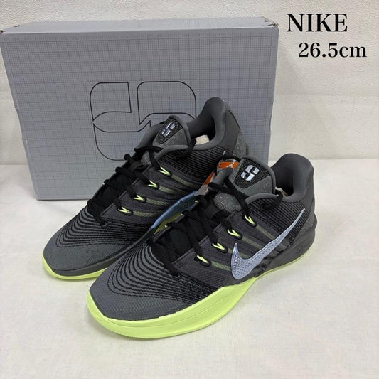 ナイキ NIKE スニーカー スニーカー SABRINA サブリナ 3 EP HF2882-002 バスケ バッシュ スニーカー 26.5cm ロゴ、文字 灰 / グレー / gray X 黄 / イエロー / yellow メンズ USED 古着 中古 50166026