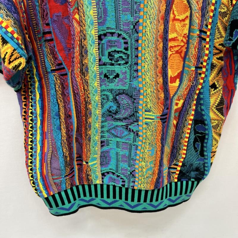 ヴィンテージ VINTAGE ポロシャツ 半袖 modigliani モディリアーニ 90s 3Dニット ポロ M メンズ USED 古着 中古 50166031