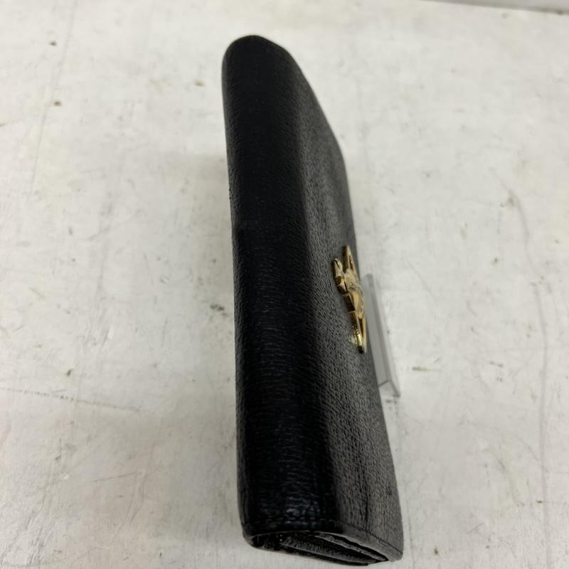 ヴィヴィアンウエストウッド Vivienne Westwood 財布 長財布 オーブ レザー 長財布 - 黒 / ブラック / black レディース USED 古着 中古 50166045
