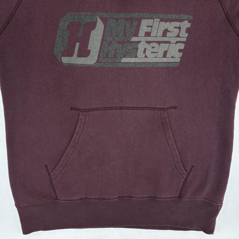 ヒステリックグラマー HYSTERIC GLAMOUR パーカー 長袖 00s プルオーバー スウェット パーカー ラグランスリーブ 2CF-5670 アーカイブ オールド FREE メンズ USED 古着 中古 50166052