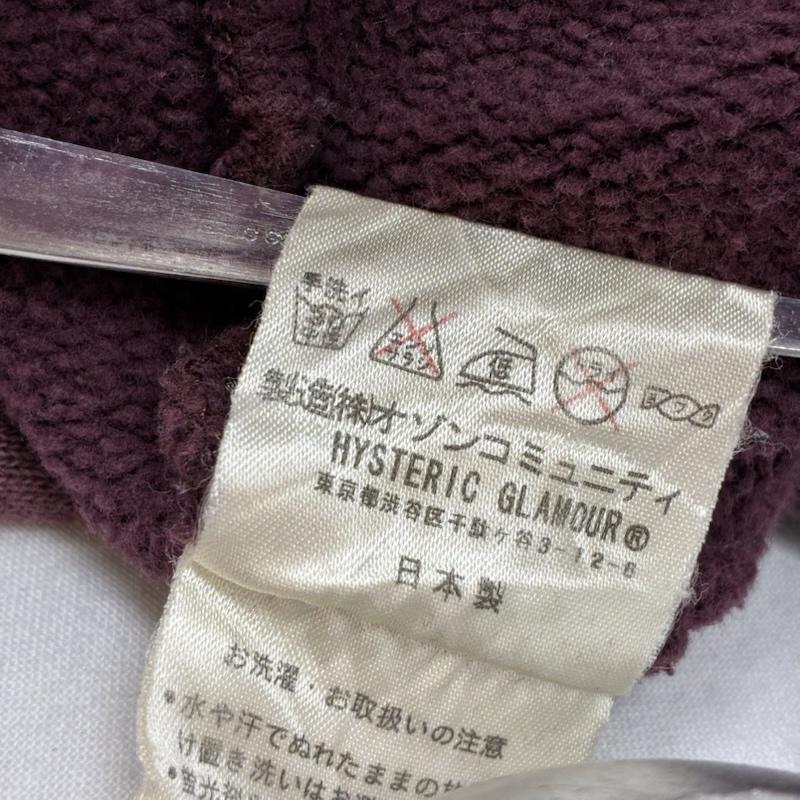 ヒステリックグラマー HYSTERIC GLAMOUR パーカー 長袖 00s プルオーバー スウェット パーカー ラグランスリーブ 2CF-5670 アーカイブ オールド FREE メンズ USED 古着 中古 50166052