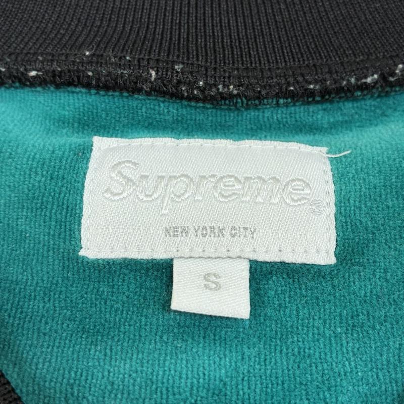 シュプリーム Supreme Tシャツ 半袖 16AW Velour Baseball Top ベロア アーチロゴ ベースボール Tシャツ S メンズ USED 古着 中古 50166055