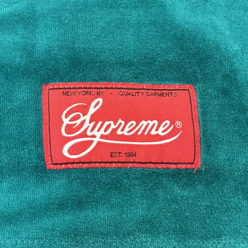 シュプリーム Supreme Tシャツ 半袖 16AW Velour Baseball Top ベロア アーチロゴ ベースボール Tシャツ S メンズ USED 古着 中古 50166055