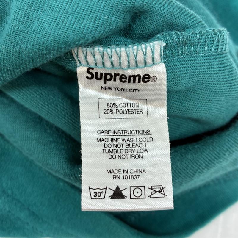 シュプリーム Supreme Tシャツ 半袖 16AW Velour Baseball Top ベロア アーチロゴ ベースボール Tシャツ S メンズ USED 古着 中古 50166055