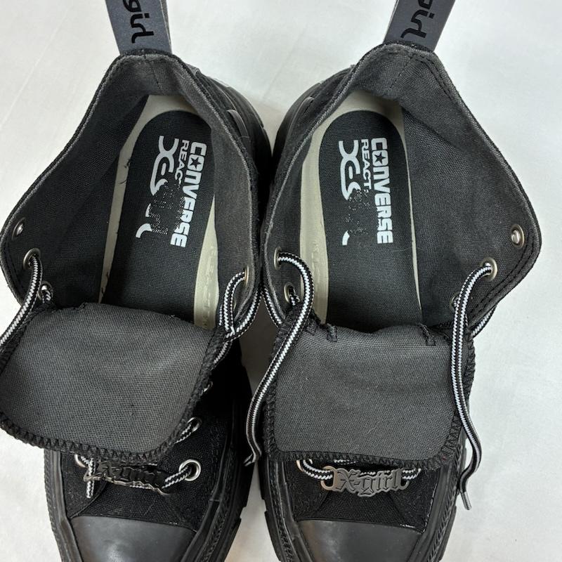コンバース CONVERSE スニーカー スニーカー X-girl エックスガール トレックウェーブ オールスター ハイカット スニーカー 1SD417 24.5cm レディース USED 古着 中古 50166058