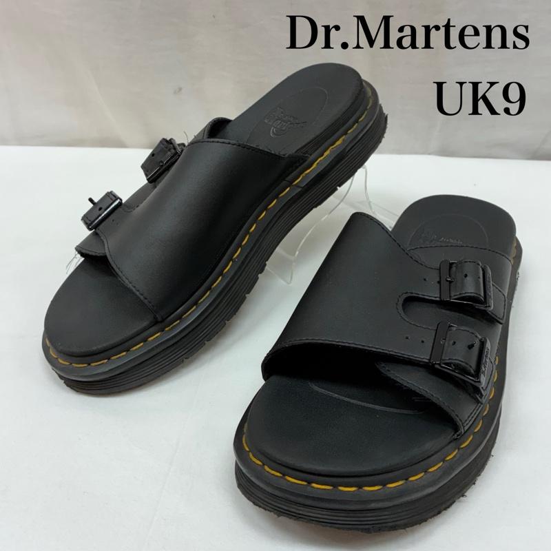 ドクターマーチン Dr.Martens サンダル サンダル DAX ダックス レザー ラバー ソール ストラップ スライド サンダル UK：9 メンズ USED 古着 中古 50166061