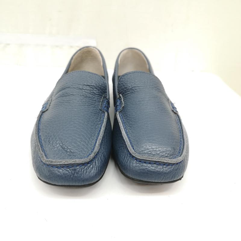 ミハマ MIHAMA ローファー ローファー シボ加工 レザー ローファー 23.0cm 紺 / ネイビー / navy レディース USED 古着 中古 50166068