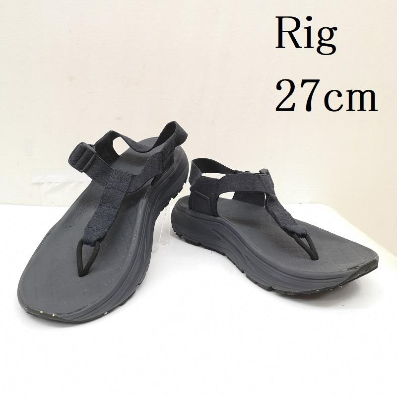 古着 USED サンダル サンダル Rig リグ リカバリー サンダル Rig mguu n v RG0018 27.0cm 紺 / ネイビー / navy メンズ USED 古着 中古 50166073
