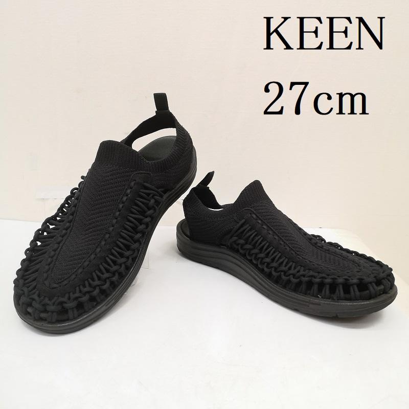 キーン KEEN サンダル サンダル UNEEK EVO ユニーク サンダル 27.0cm 黒 / ブラック / black メンズ USED 古着 中古 50166074