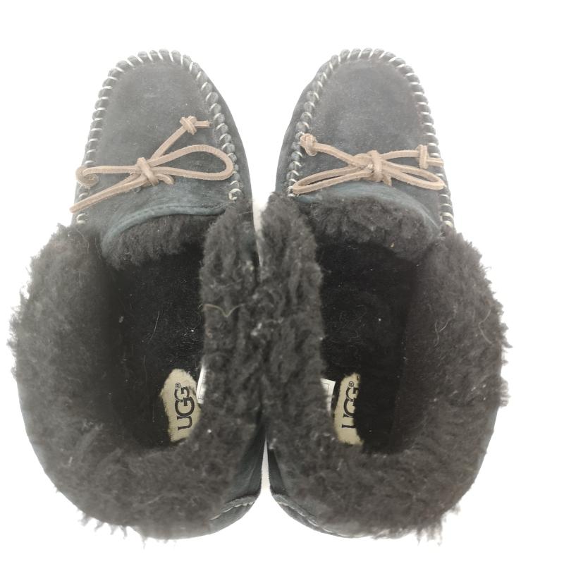 アグ UGG ブーツ 一般 2WAY モカシン スリッポン Alena アレーナ 24.0cm 黒 / ブラック / black レディース USED 古着 中古 50166078